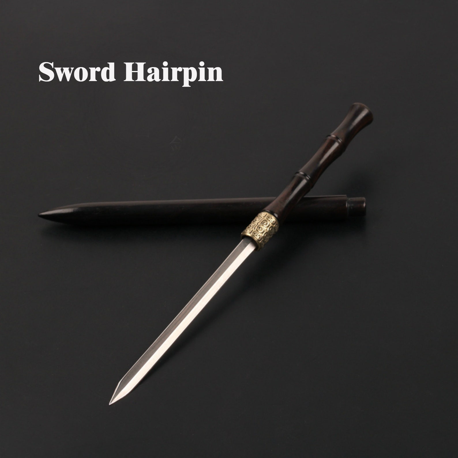 7.3L Hairpin Knife/Sword Miniature Steel Sword Hidden Etsy