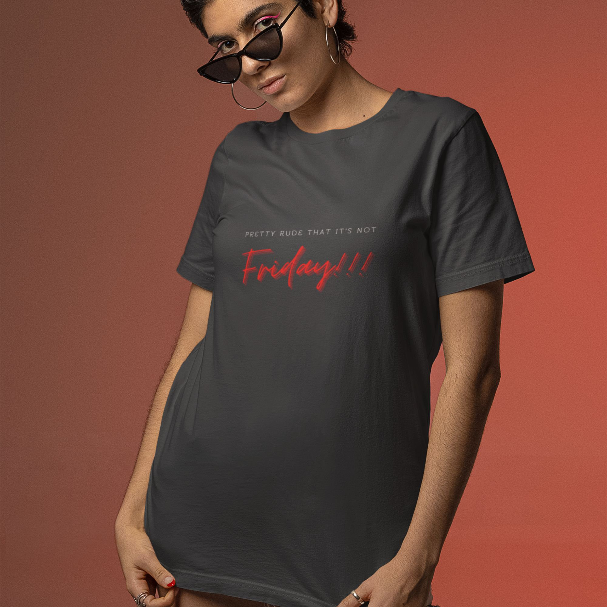 Friday Rude Pretty Rude That It's Not Fuckin Friday - Etsy