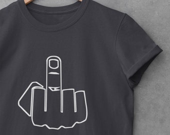 The Finger T-shirt, Short Sleeve Uni-Sex T-shirt, Entrepreneur T-shirt, Motivational Art T-shirt