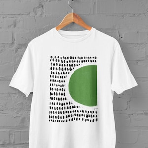 Art T-shirt,Abstract T-shirt,Black or White, Aesthetic Tee, Aesthetic Clothing,Minimalist Tshirt,Boho Clothing, boho t-shirt, Stylish Tshirt