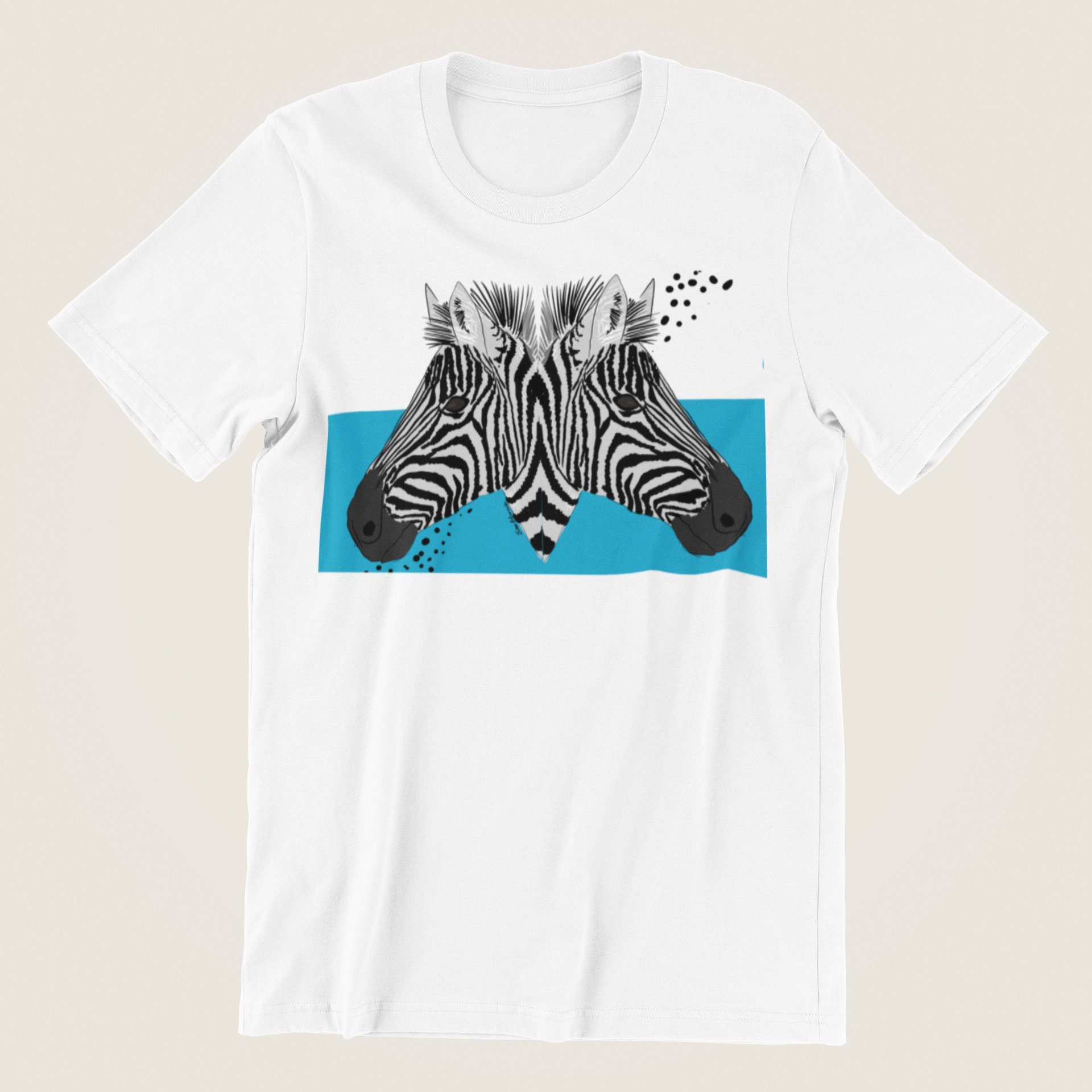 Abstract Tshirt Zebra Shirt Zebra Zebra Gift Zebra Etsy