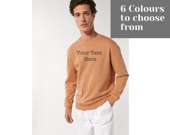 personalised crew neck jumpers