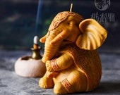 Silicone mold for candle or resin A Big Elephant