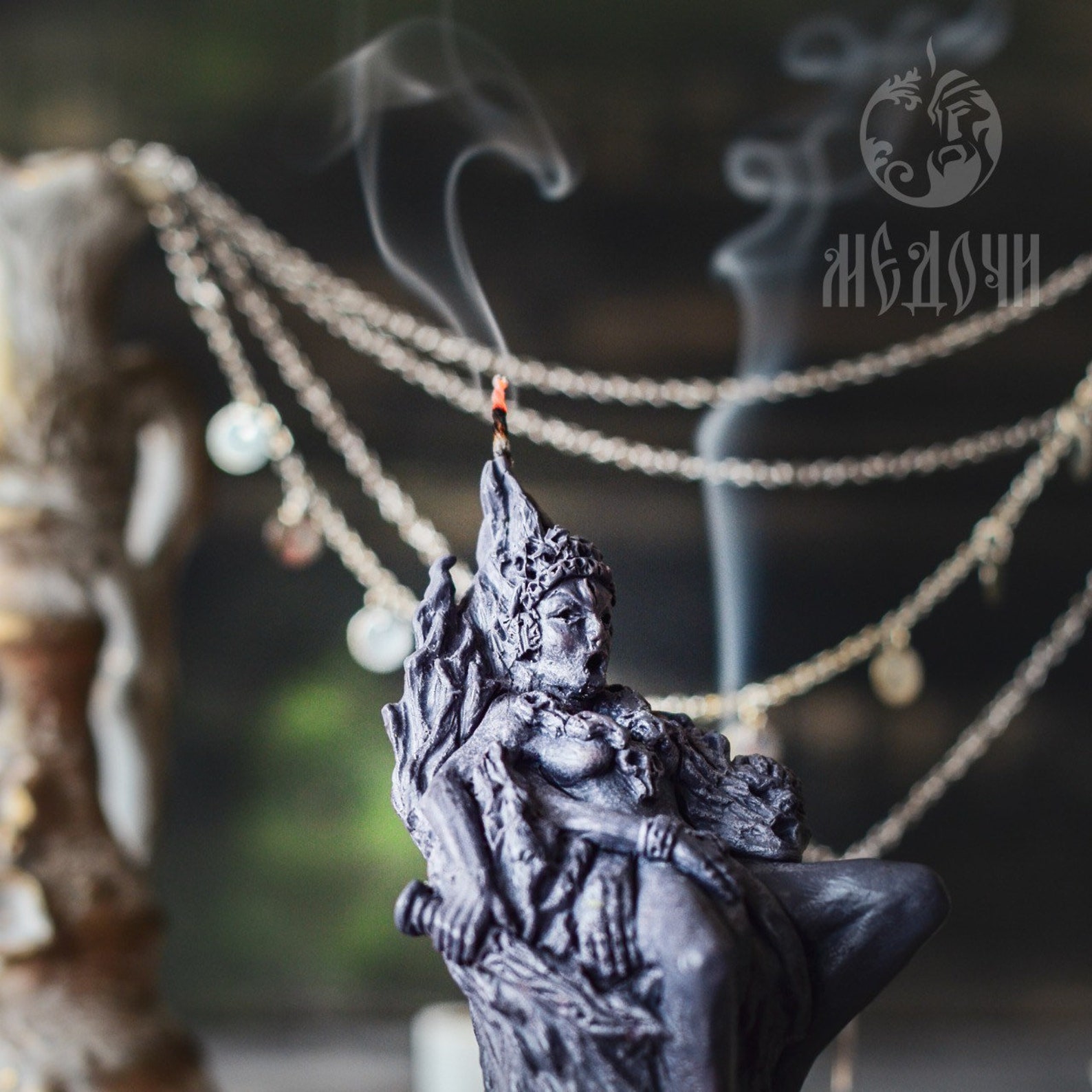 La déesse de la mort Kali hindouisme Feng Shui Molds Etsy