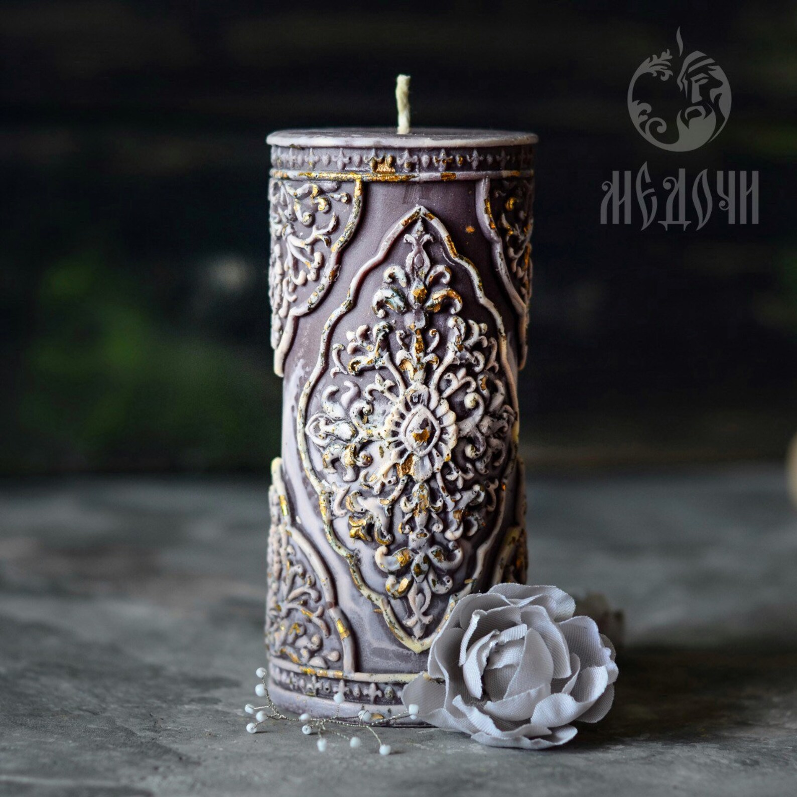 Silicone molds for candles Cylinder Large candle and small Etsy