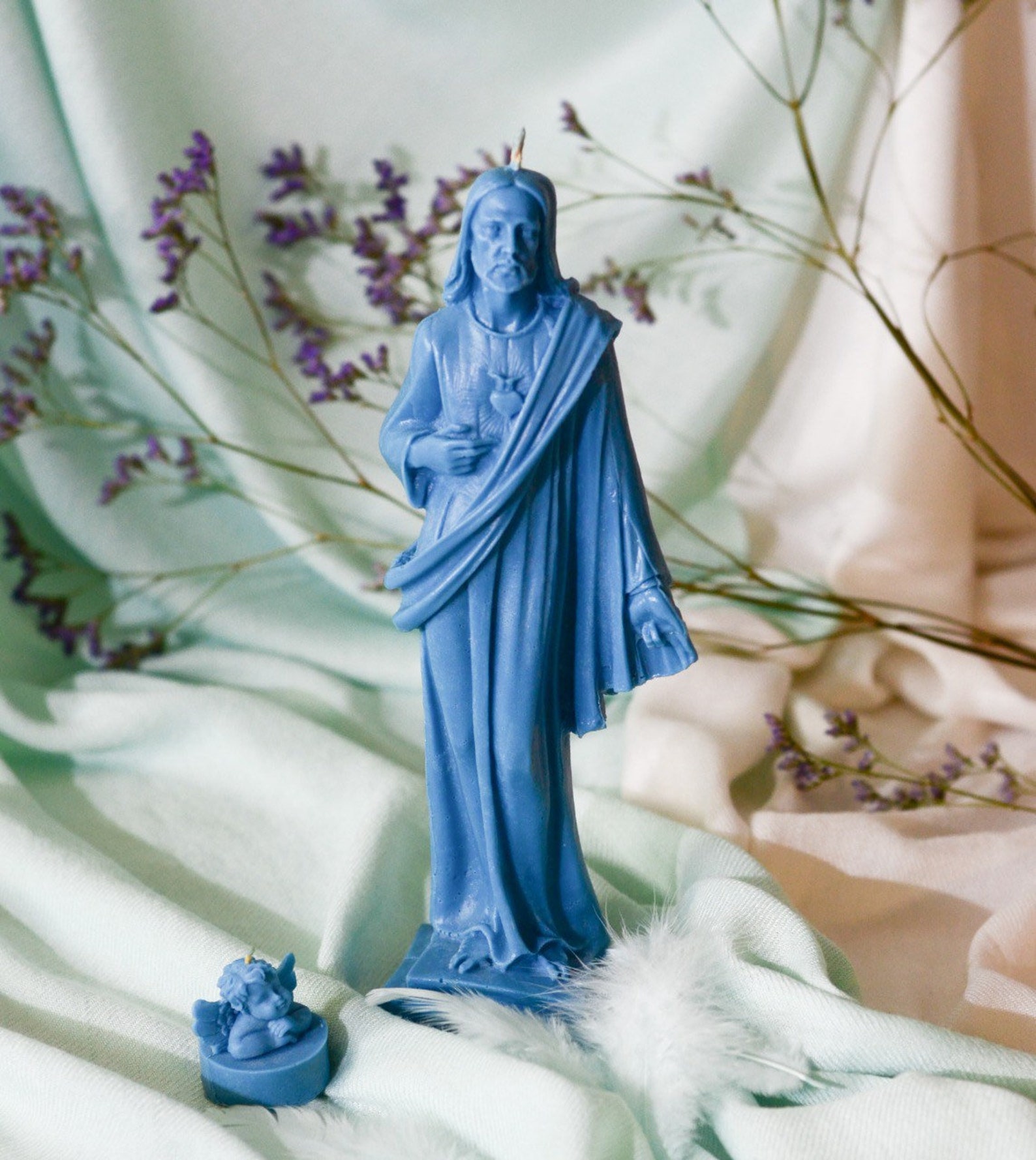 Silicone Mold the Jesus Christ Mold for Candles Resin Etsy
