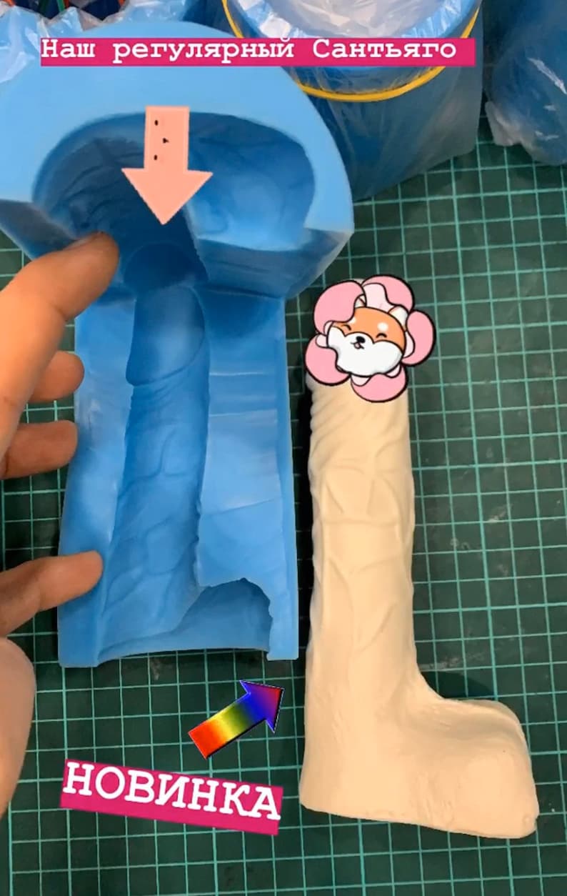 Adult Silicone Mold Penis Mold Dick Candle Sexy Molds Love | Etsy