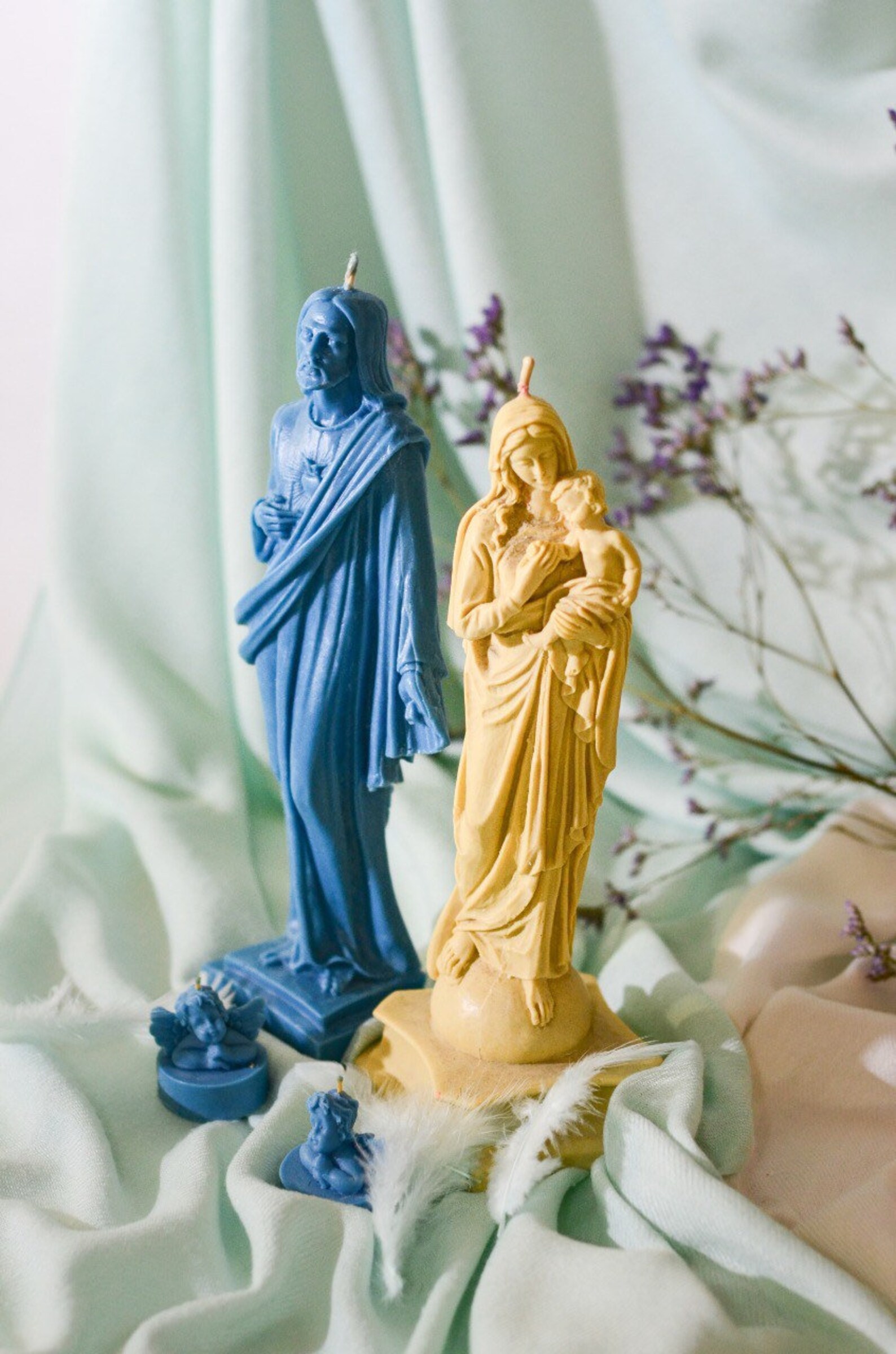 Silicone Mold the Jesus Christ Mold for Candles Resin Etsy