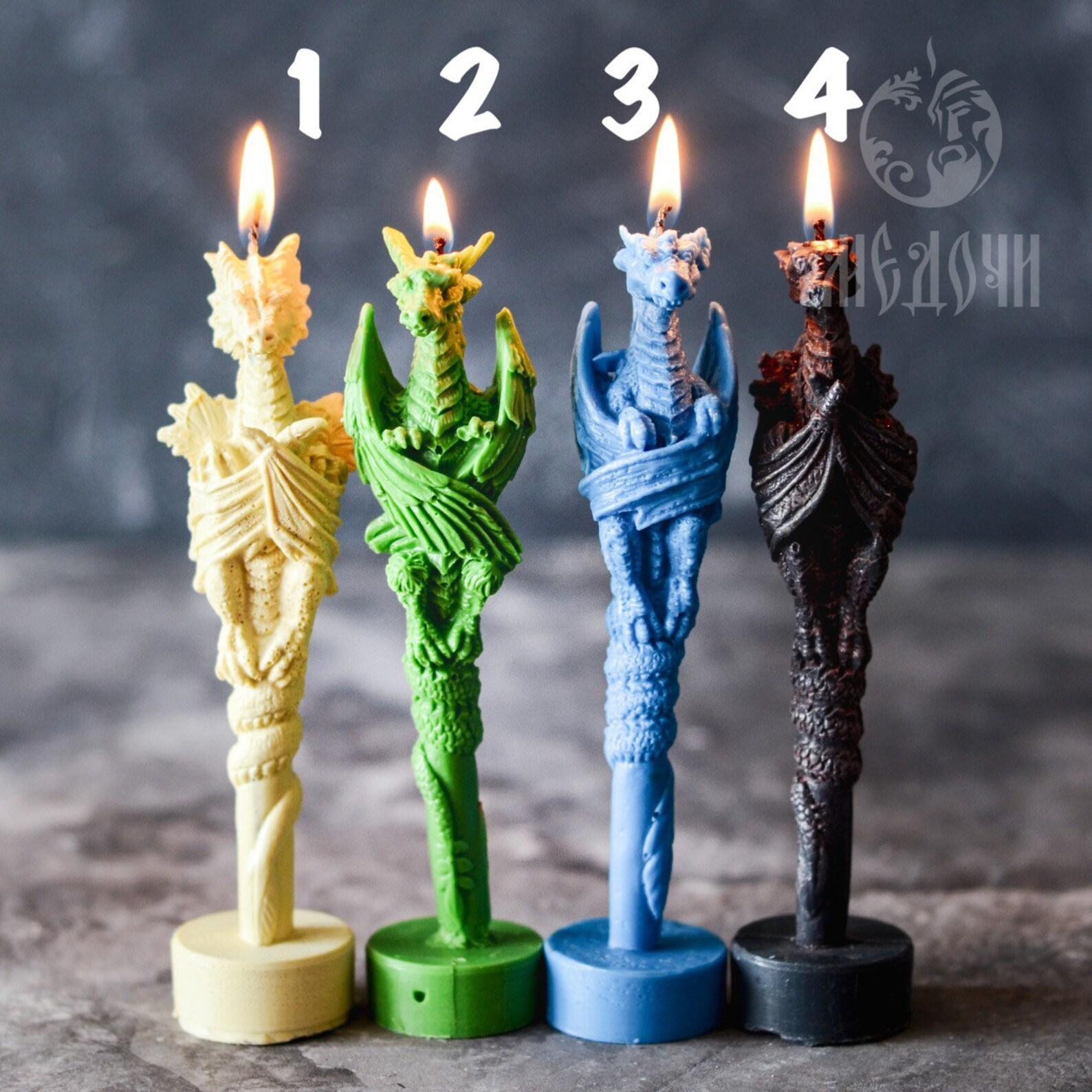 Mold of candle Dragon Mold of Dragon. Etsy