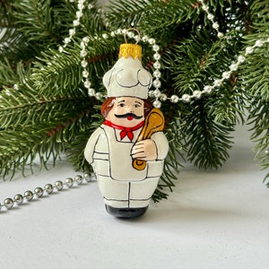 手描きガラスのチポリーノオーナメント：ヴィンテージクリスマスツリー