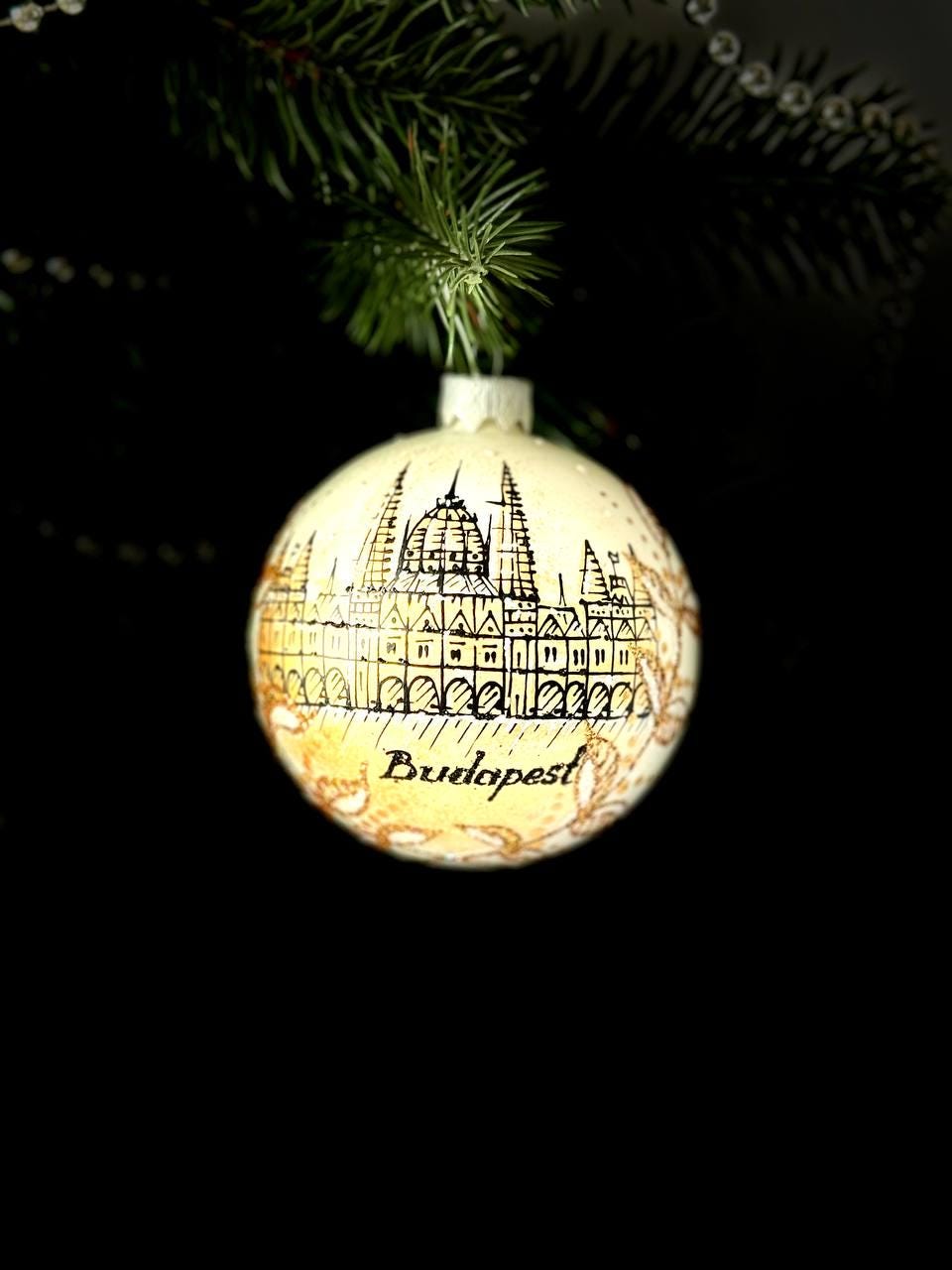 Set De 4 Boules De Noël Faites Main - Décoration De Sapin Artisanale - Neuf