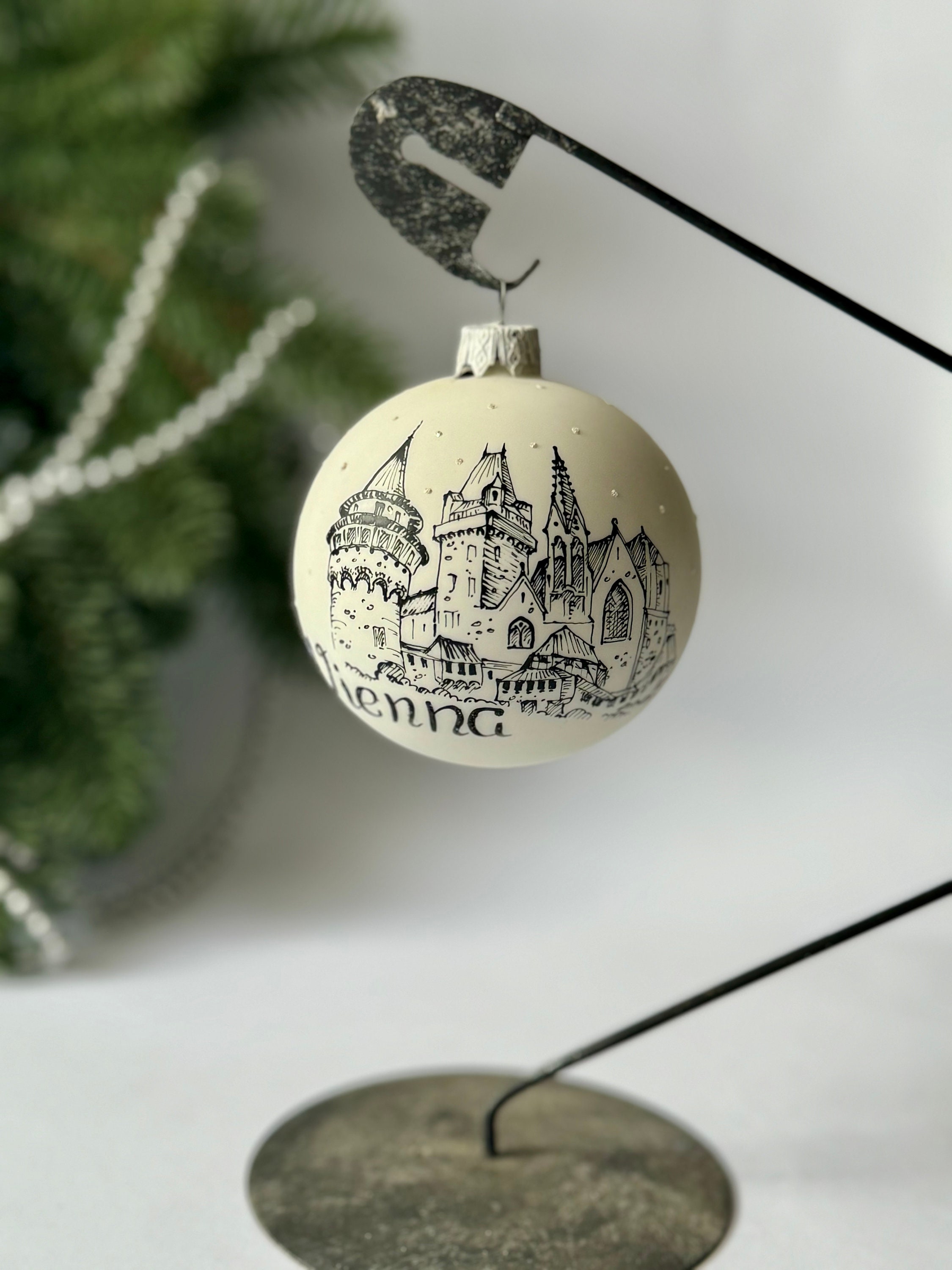 Weekino Colonna di Sant'Anna La Medievale Maria Theresiastrasse Innsbruck Austria Fridge Magnet 3D Cristallo di Vetro Tourist City Travel Souvenir Collection Regalo Forte Frigorifero Sticker
