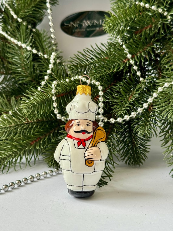 Addobbi natalizi da chef, decorazioni per l'albero di Natale