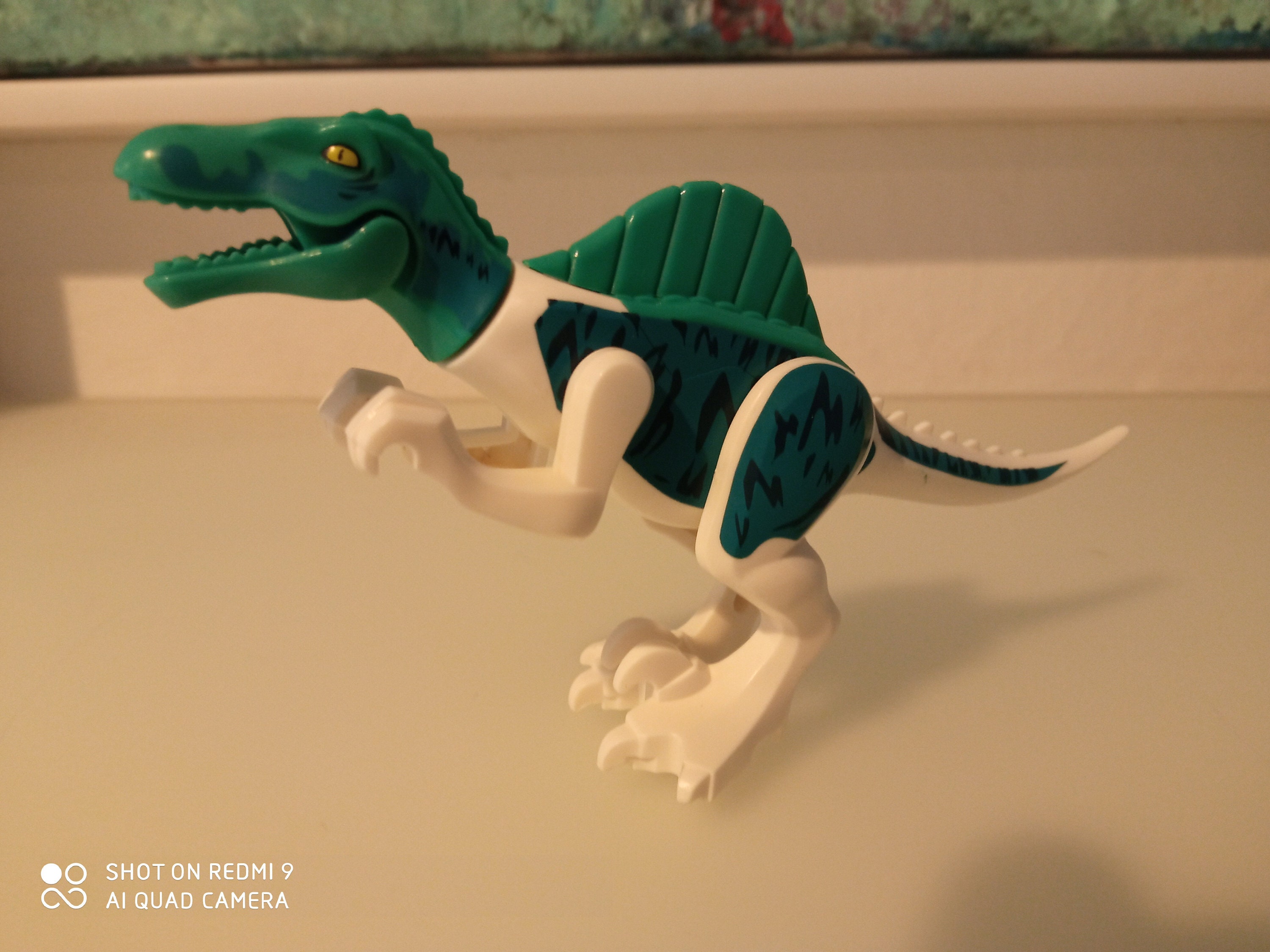 Dinosaurier Dino 30 cm* voll beweglich* SPINOSAURUS  Jurassic World neu ... 
