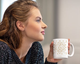 Virgo gift Mug, zodiac mugs, zodiac gift, virgo sign mug, virgo gifts, horoscope gift, birthday gift for virgo, coworker gift, friend gift