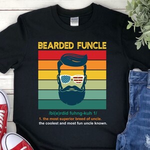 Funcle funny Uncle Shirt for Uncle Gift for Brother Shirt for Brother Uncle to Be Shirt Vintage Uncle Shirt funny Birthday gift for uncle