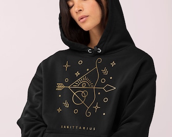 Sagittarius Hoodie, Horoscope Sign Hoodie,Sagittarius Zodiac Hoodie,Sagittarius Gift,birthday gift for Sagittarius, Constellation Sweatshirt