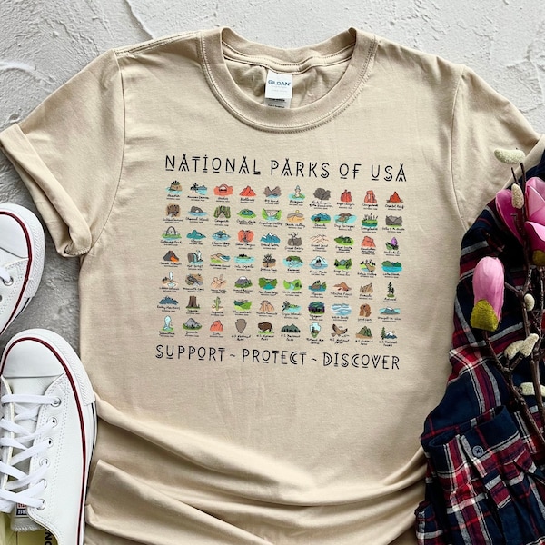 T-shirts Parc National Yellowstone Pour Garçons - FR