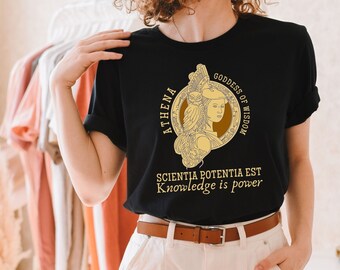 Dark Academia Clothing Light Academia Aesthetic Indie Alt clothing Latin Quote College Casual Academia Shirt Positive Clothing Greek Statue