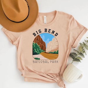 Vintage Big Bend National Park Tee Shirt - Retro Texas Sun Vintage Big Bend National Park Tee Shirt - Retro Texas Sun