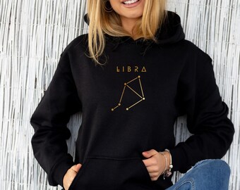 Libra Shirt Libra Gift Libra Gold Zodiac Sign Shirt Zodiac Shirt Libra Astrology Shirt Libra Horoscope Constellation Shirt Libra Birthday