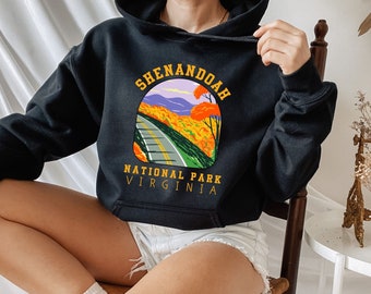 Shenandoah National Park Hoodie Virginia Parks Sweatshirt Vacation Travel Hiking Camping hoodies for Men Women National Parks Hike Camp Gift