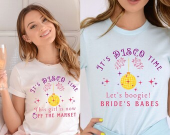 Nashville Bachelorette Shirts Bride Babe Shirts Nashville Bach Brides Last Disco Bride Disco Theme Bridesmaid Shirts Austin Country Bridal