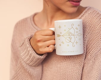 Sagittarius gift Mug, zodiac mugs, zodiac gift, sagittarius sign mug, sagittarius gifts, horoscope gift, birthday gift for sagittarius