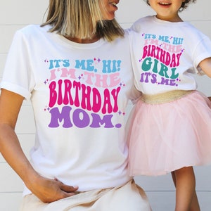 Birthday Shirt Girl 5th 6th 7th birthday Its me Hi Im the Birthday Girl Mom Dad Family Shirts 8th 9th birthday shirt Girls birthday party