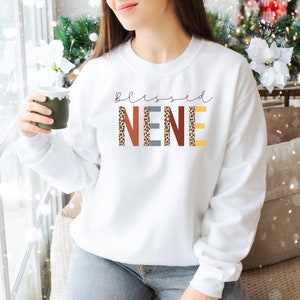 Nene Sweatshirt, Mothers Day Gift for Grandma, Nene Established Shirt, Grandma Shirt, Christmas Gift Pregnancy Announcement Promoted To Nene