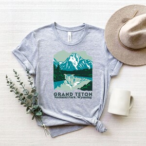 Grand Teton National Park shirt Camp Camping Hiking Shirt US National Parks Nature Lover Gift Shirt Travel Camper Explorer Traveler Shirt