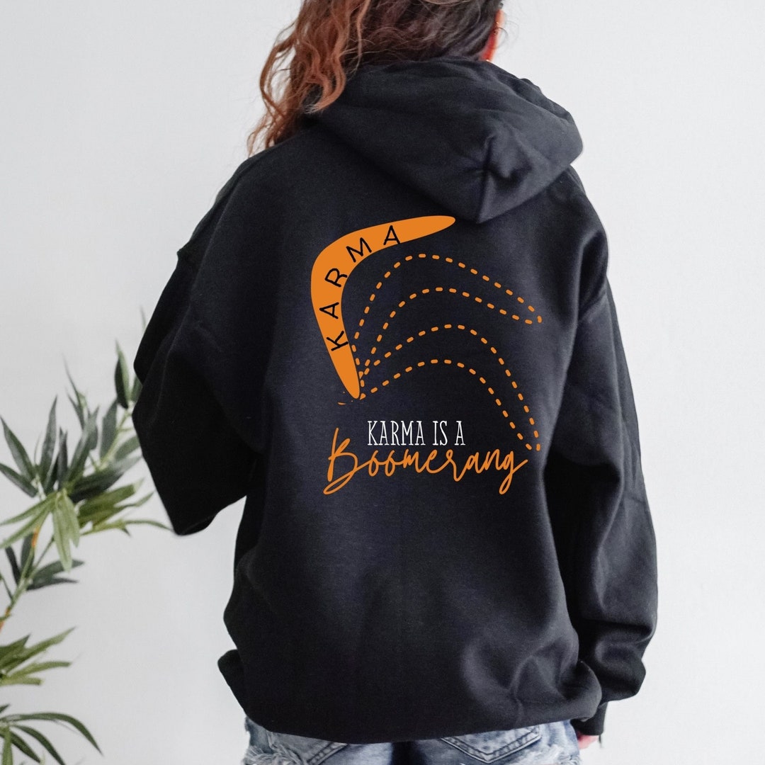 Trendy Hoodie With Quote on Back Aesthetic Sweater Preppy Etsy
