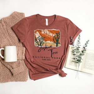 Joshua Tree Shirt Southwest shirt Desert Vibes Shirt wilderness t shirt Cactus Shirt Boho Western Cowgirl National Park shirt Desert Sunset