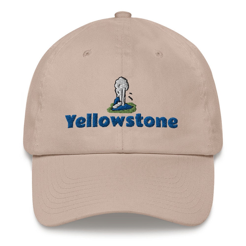 Yellowstone Hat Embroidered Yellowstone Park Gift National Etsy