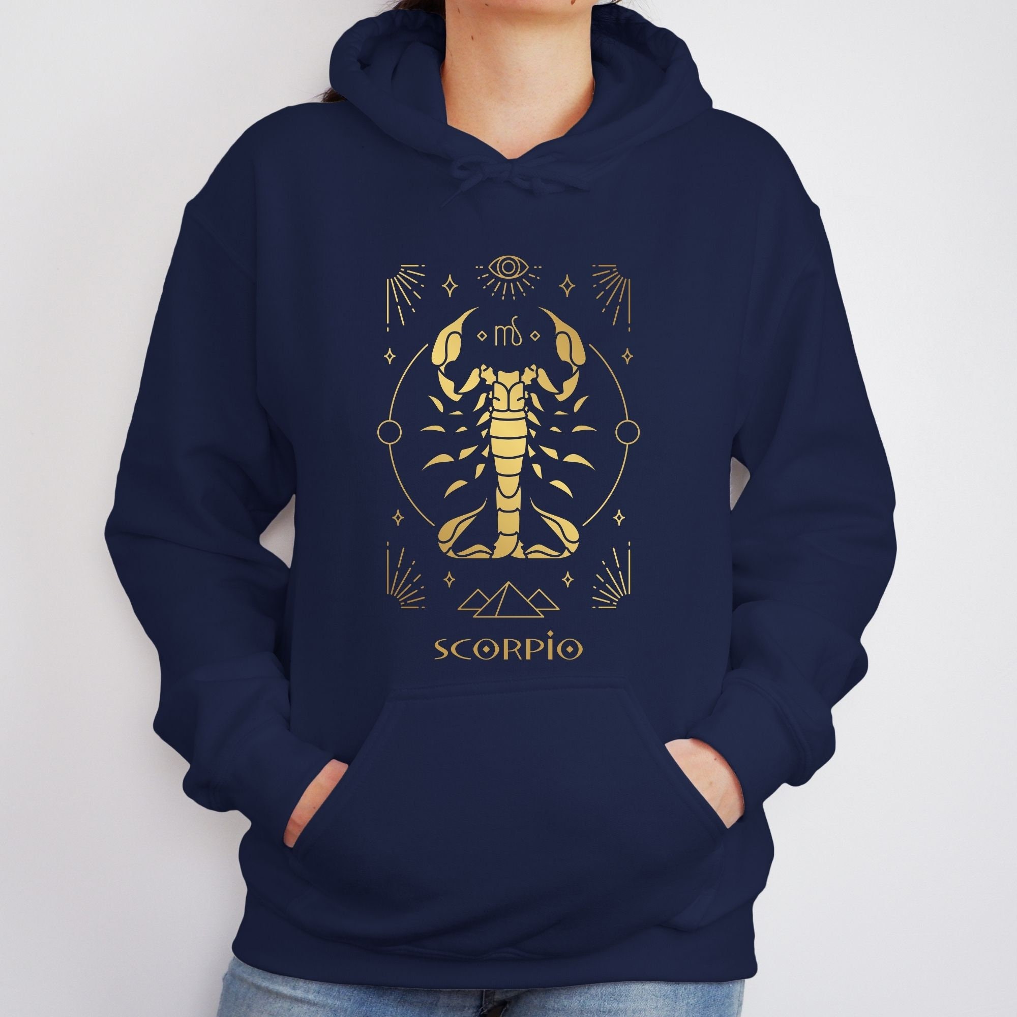 Scorpio Zodiac Sign Hoodie Scorpio Zodiac Astrology Gifts Scorpio