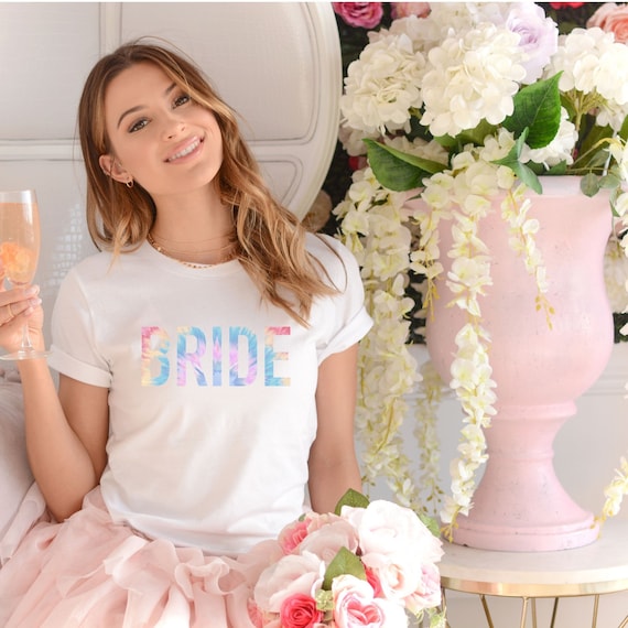 Diy bridal cheap party shirts