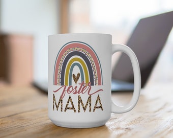 Foster Mom Coffee Mug Foster Mom Gifts Mothers Day Gift from foster mom daughter Mom Gift Shirt for Mom Birthday Tea Coffee Cup Mug Gifts