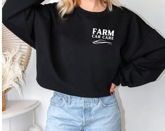 Customized sweatshirt with logo business name Personalized Sweatshirt Custom Logo Sweatshirt for shop Employee Shirts Team Shirts