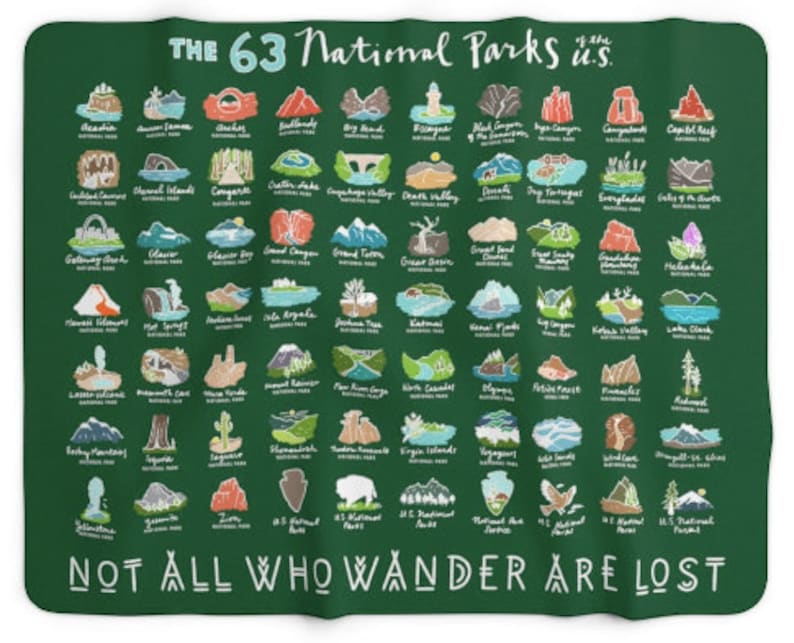 FortheGoodFight National Parks Blanket