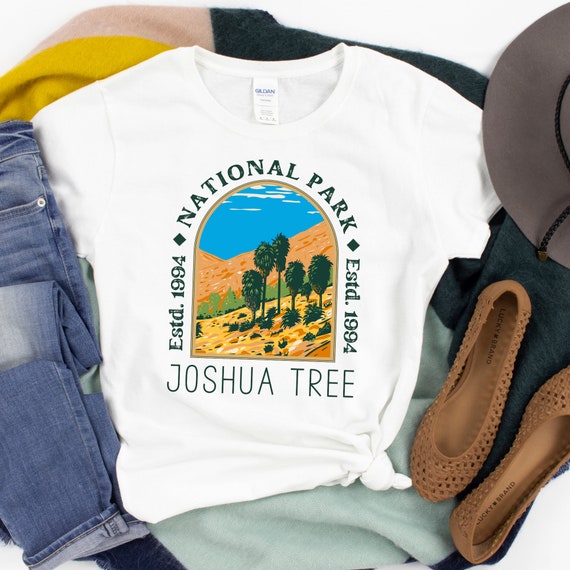 JOSHUA TREE Shirt National Park Graphic Tee Shirt Retro Desert