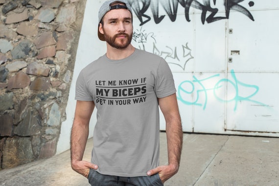 Gym Lover Shirt Funny Fitness Gift for Men, Let Me Know If My