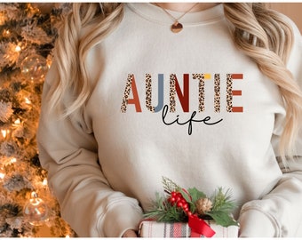 Auntie Sweatshirt, Gift For Sister, Aunt To Be, Pregnancy Announcement, Aunt Reveal, Best Aunt, Boho Aunt shirt, Gift For Her, Aunt Sweater