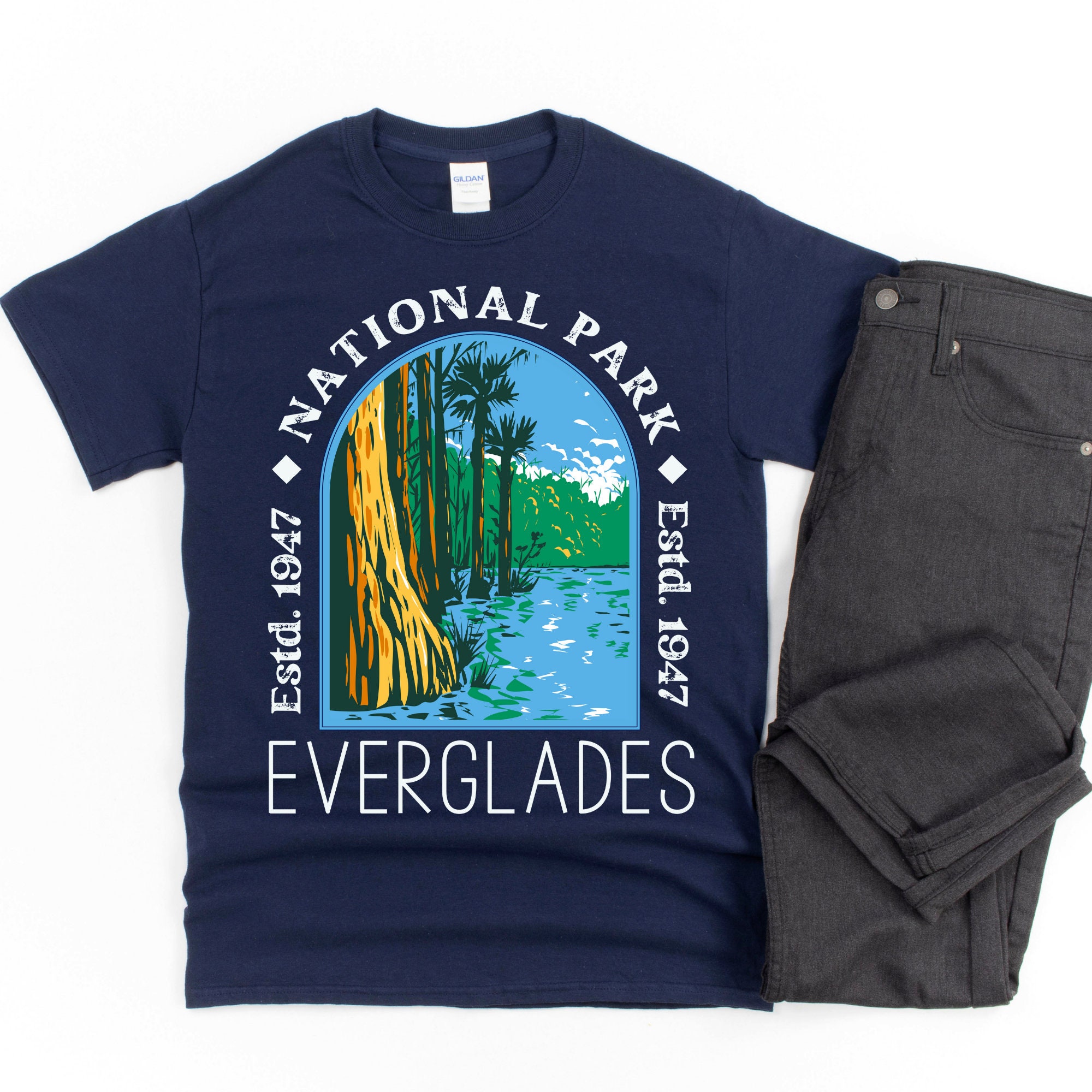 Everglades national park shirt Clearance