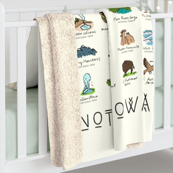 National park fleece blankets hotsell