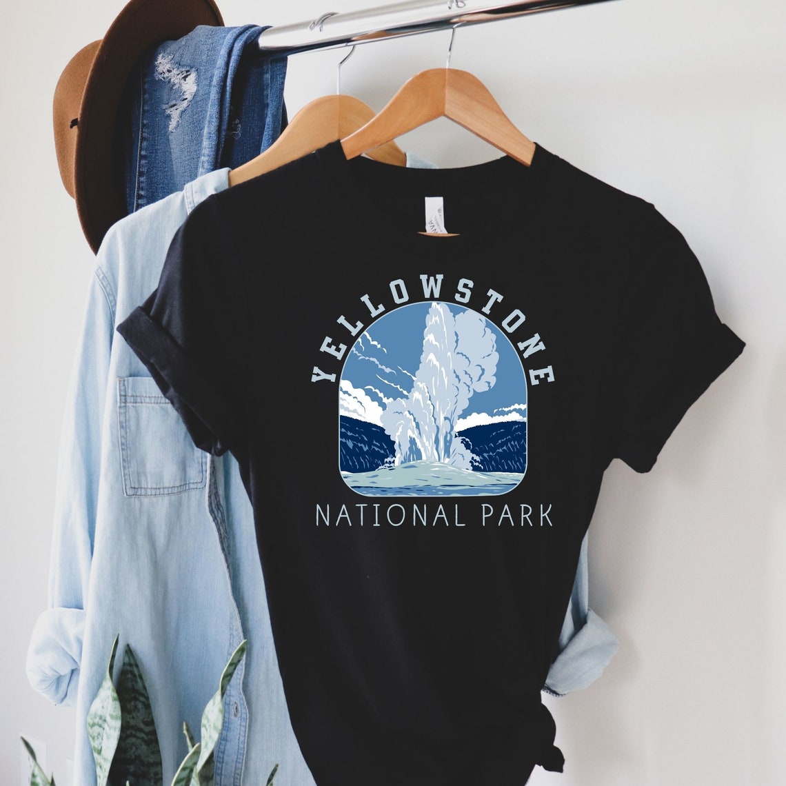 Yellowstone Shirt Yellowstone National Park Gifts Shirts Smoky Etsy UK