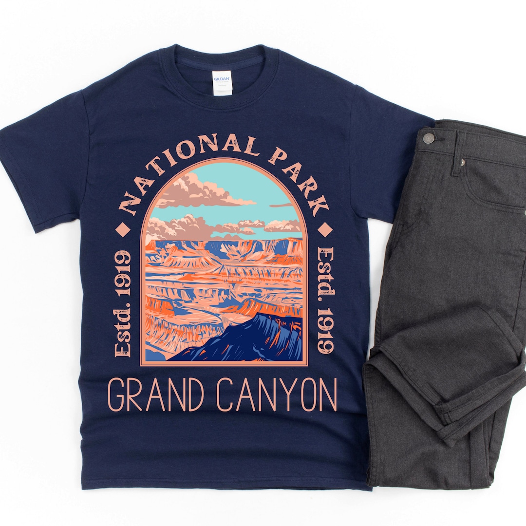 GRAND CANYON National Park Shirt Retro Grand Canyon Graphic Tee Camper ...