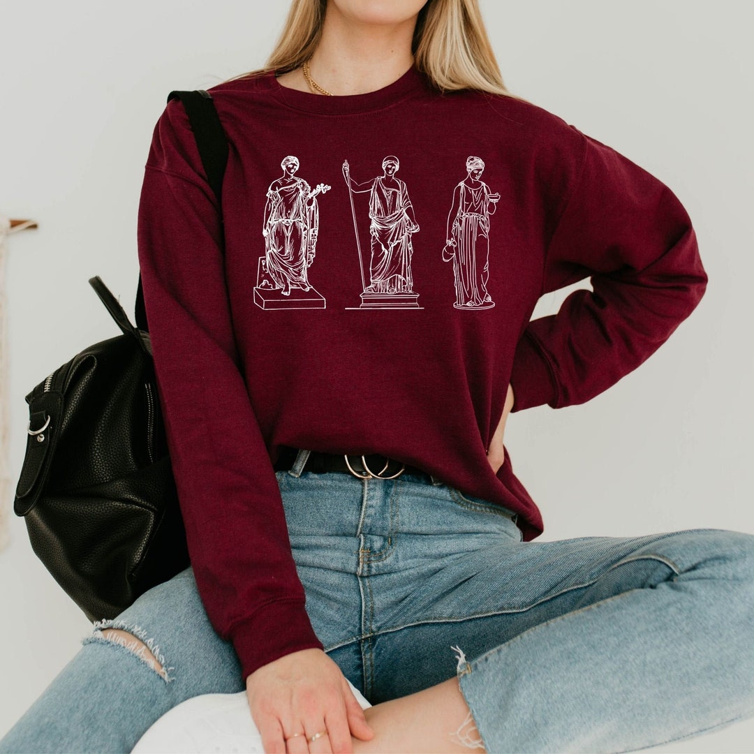 Dark Academia Artistic Figures Shirt main image 1