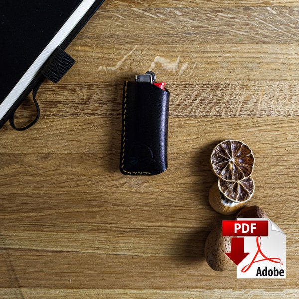 Leather Lighter Case Etsy