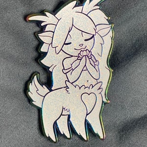 Rainbow glitter Centaur original Hard Enamel Pin- 2”, Limited Edition 50, rubber Backing mythical monster fantasy cryptid Greek mythology