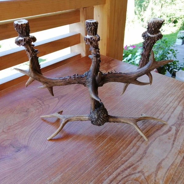 Antler Candle Holder Etsy